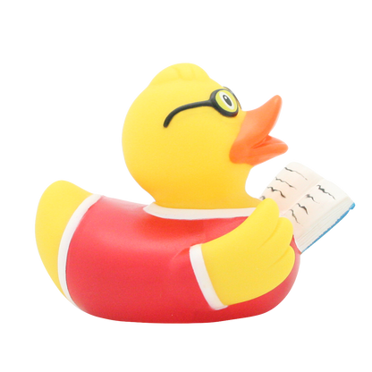 Book Reader Rubber Duck