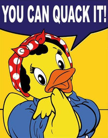Rosie the Riveter Rubber Duck