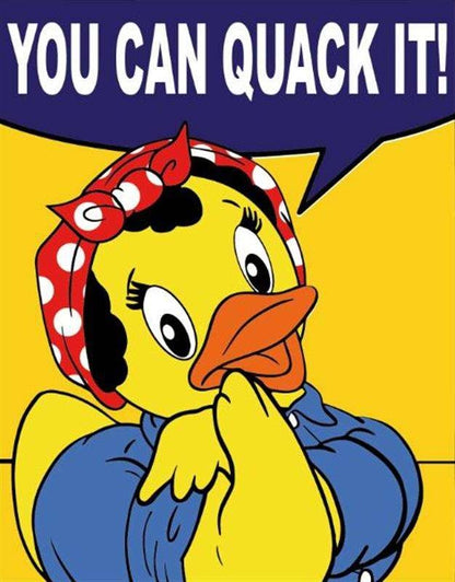 Rosie the Riveter Rubber Duck
