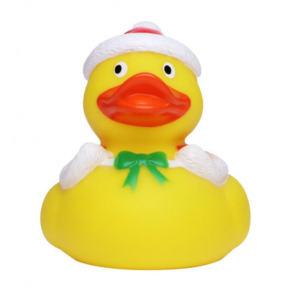 Mini Christmas Santa Duck with Cape