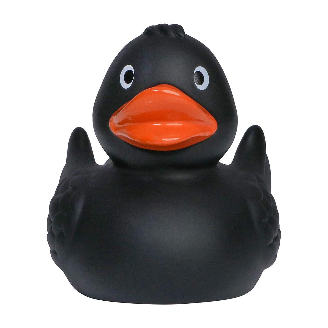 Black Rubber Duck with Wings