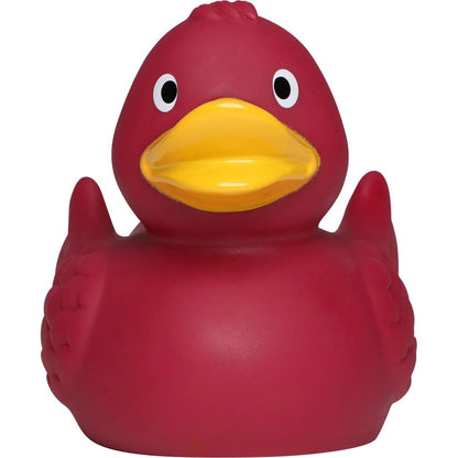 Burgundy Rubber Duck with Wings
