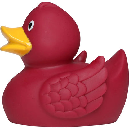 Burgundy Rubber Duck with Wings