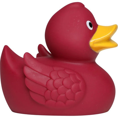 Burgundy Rubber Duck with Wings