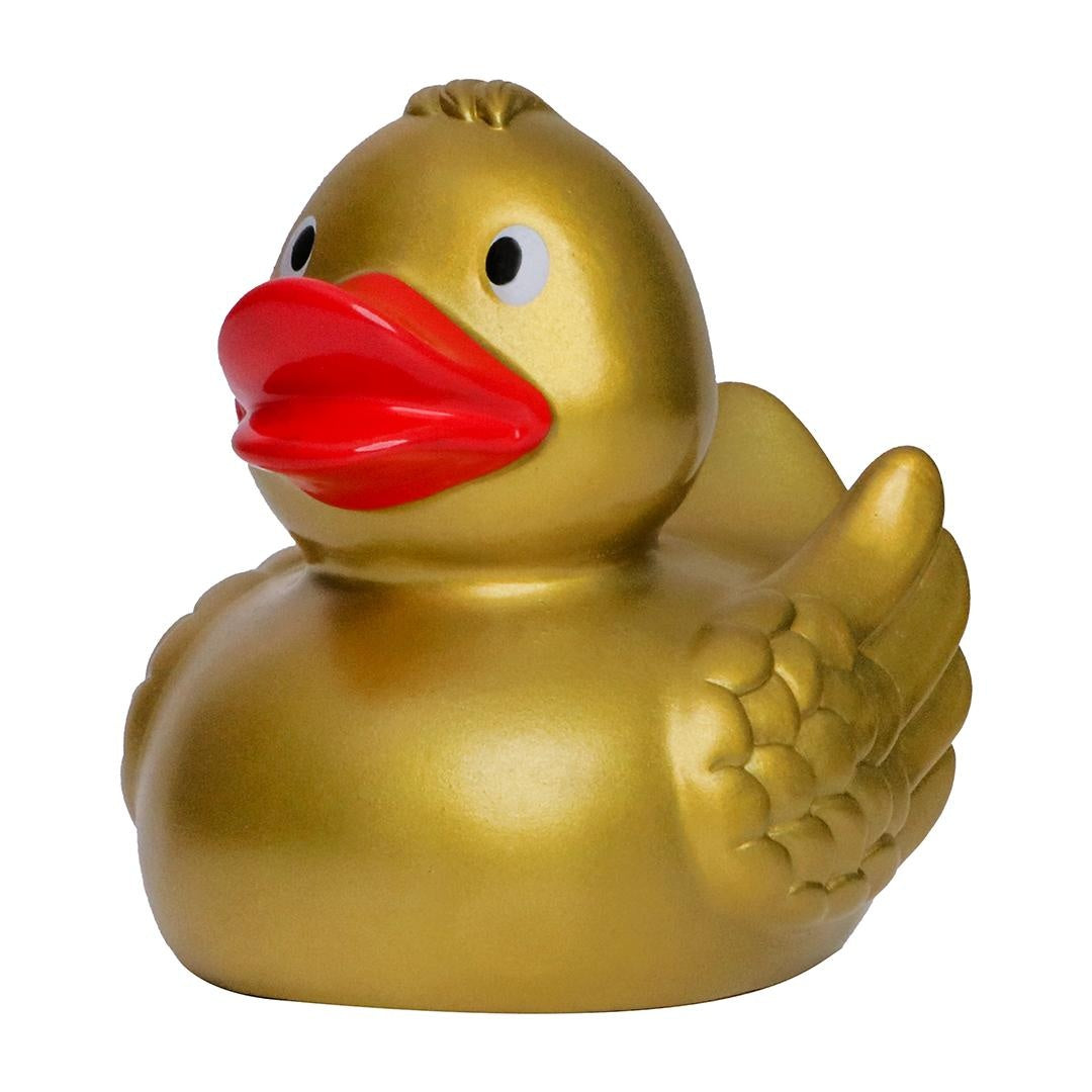 Classic Gold Rubber Duck with Wings