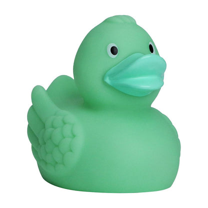 Pastel Green Rubber Duck with Wings