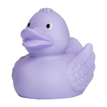 Pastel Purple Rubber Duck with Wings
