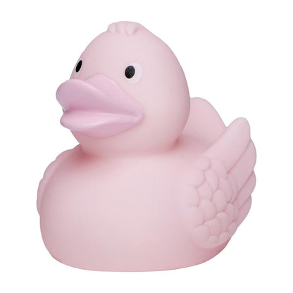 Pastel Pink Rubber Duck with Wings