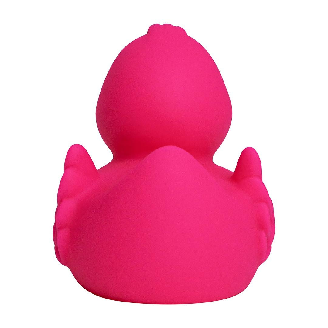 Fuchsia Pink Rubber Duck with Wings