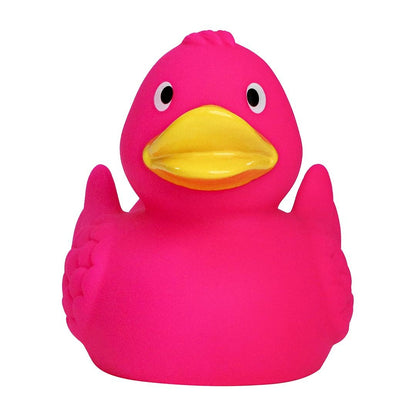 Fuchsia Pink Rubber Duck with Wings