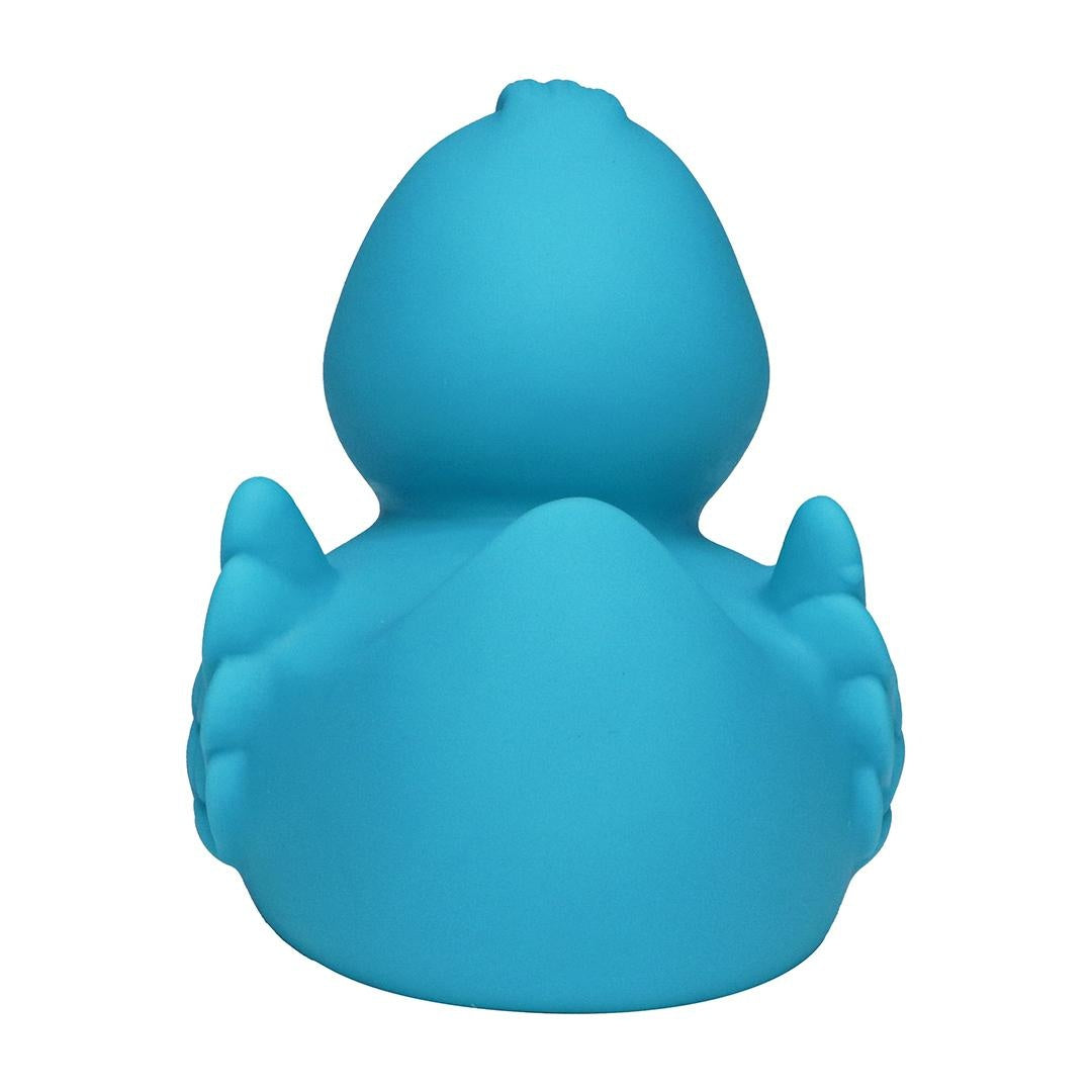 Turquoise Blue Rubber Duck with Wings