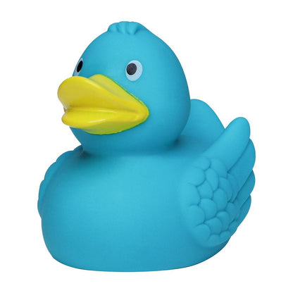 Turquoise Blue Rubber Duck with Wings