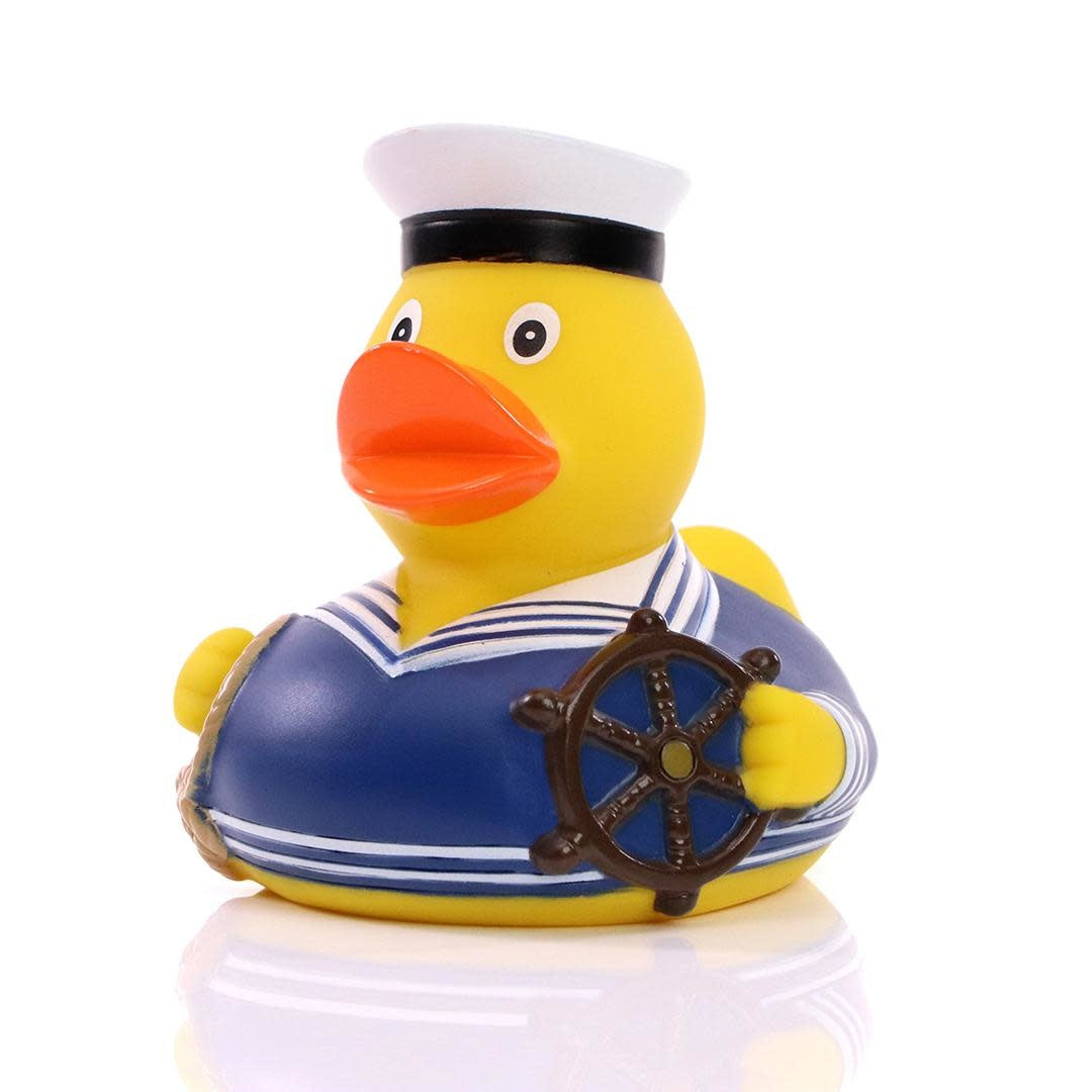 Blue Sailor Rubber Duck