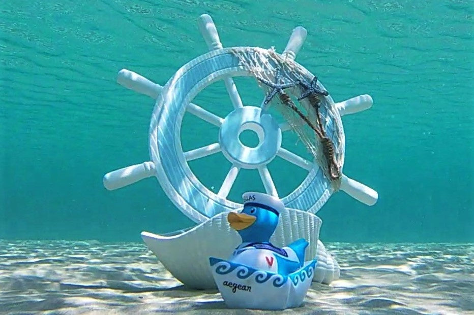 Greek Sailor Rubber Duck
