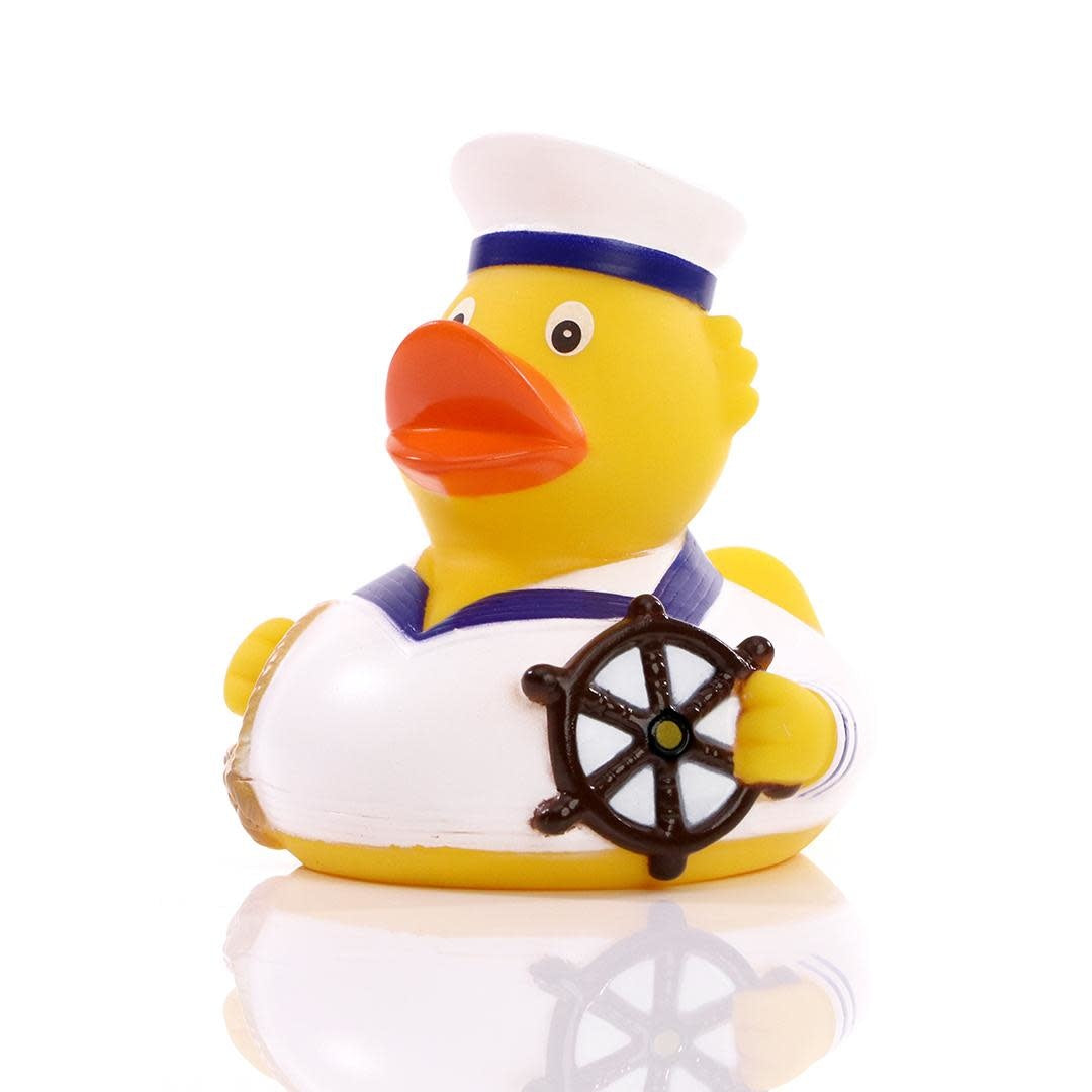 White Sailor Rubber Duck