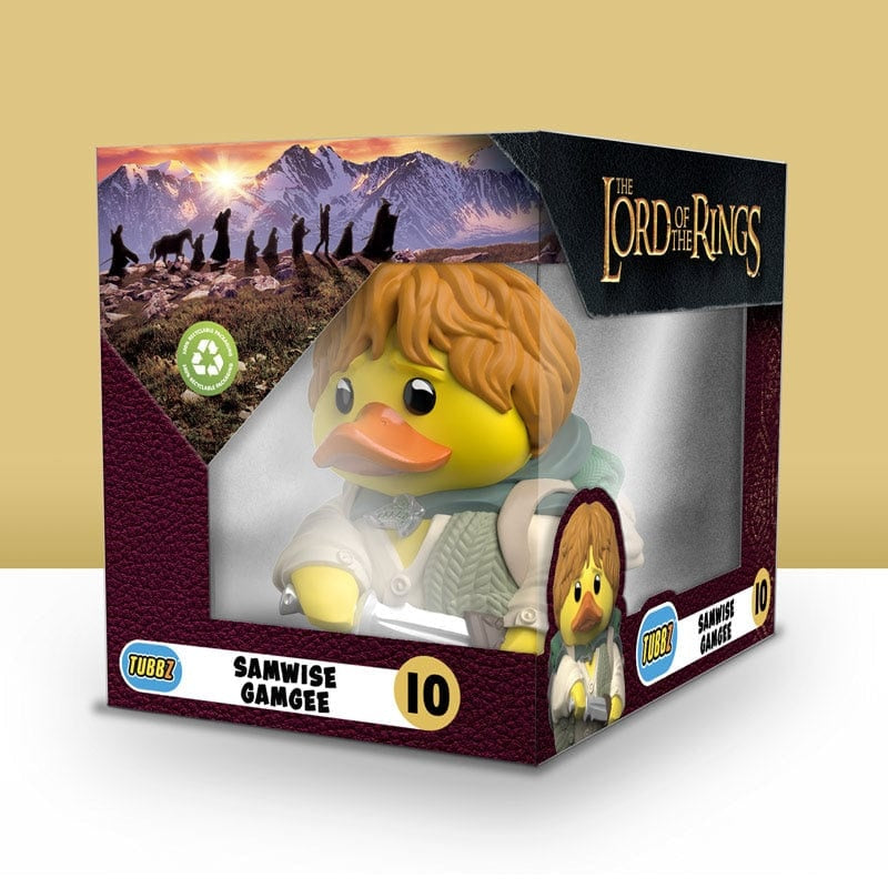 Lord of the Rings  Samwise Gamgee Rubber Duck - Boxed Edition