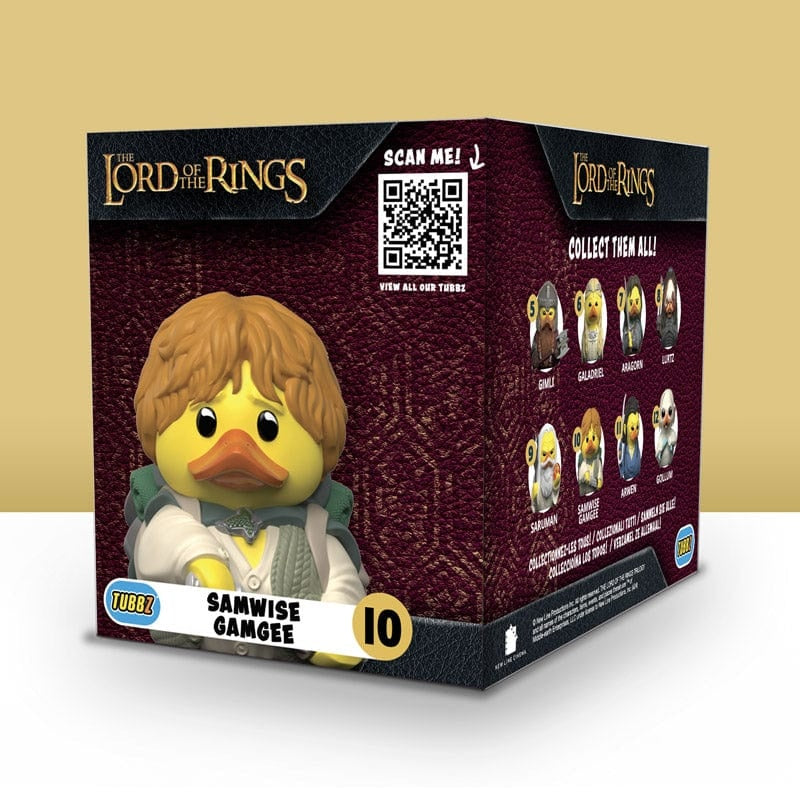 Lord of the Rings  Samwise Gamgee Rubber Duck - Boxed Edition