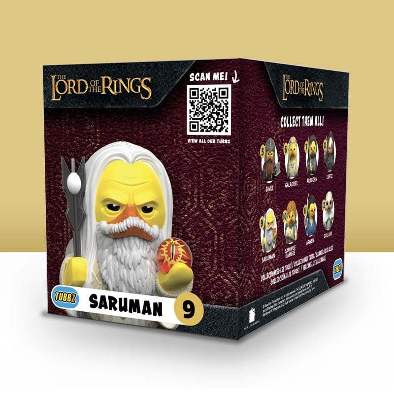 Lord of the Rings Saruman Rubber Duck - Boxed Edition