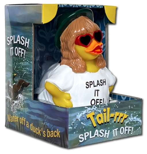 Tail-rrr - Splash it Off Rubber Duck