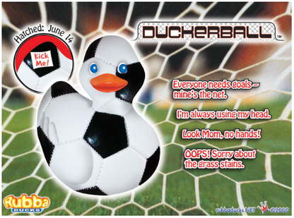 Duckerball - Soccer Rubber Duck
