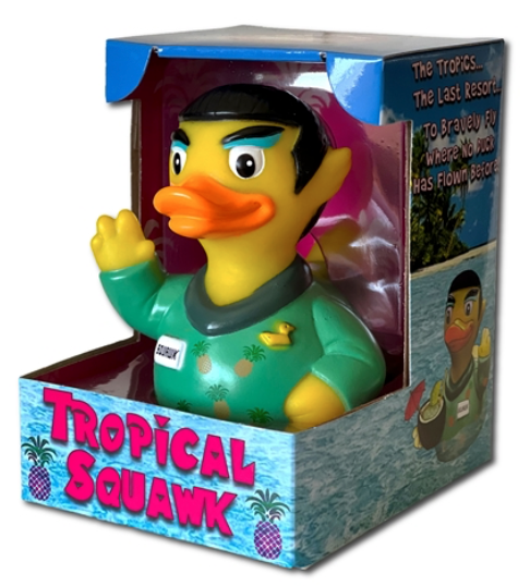 Tropical Squawk Rubber Duck