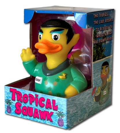 Tropical Squawk Rubber Duck