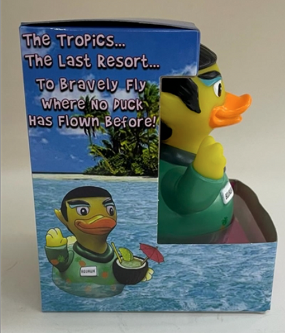 Tropical Squawk Rubber Duck