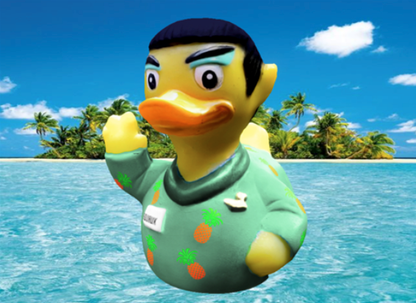 Tropical Squawk Rubber Duck