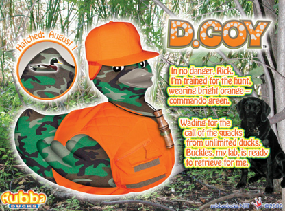 D. Coy Hunting Rubber Duck