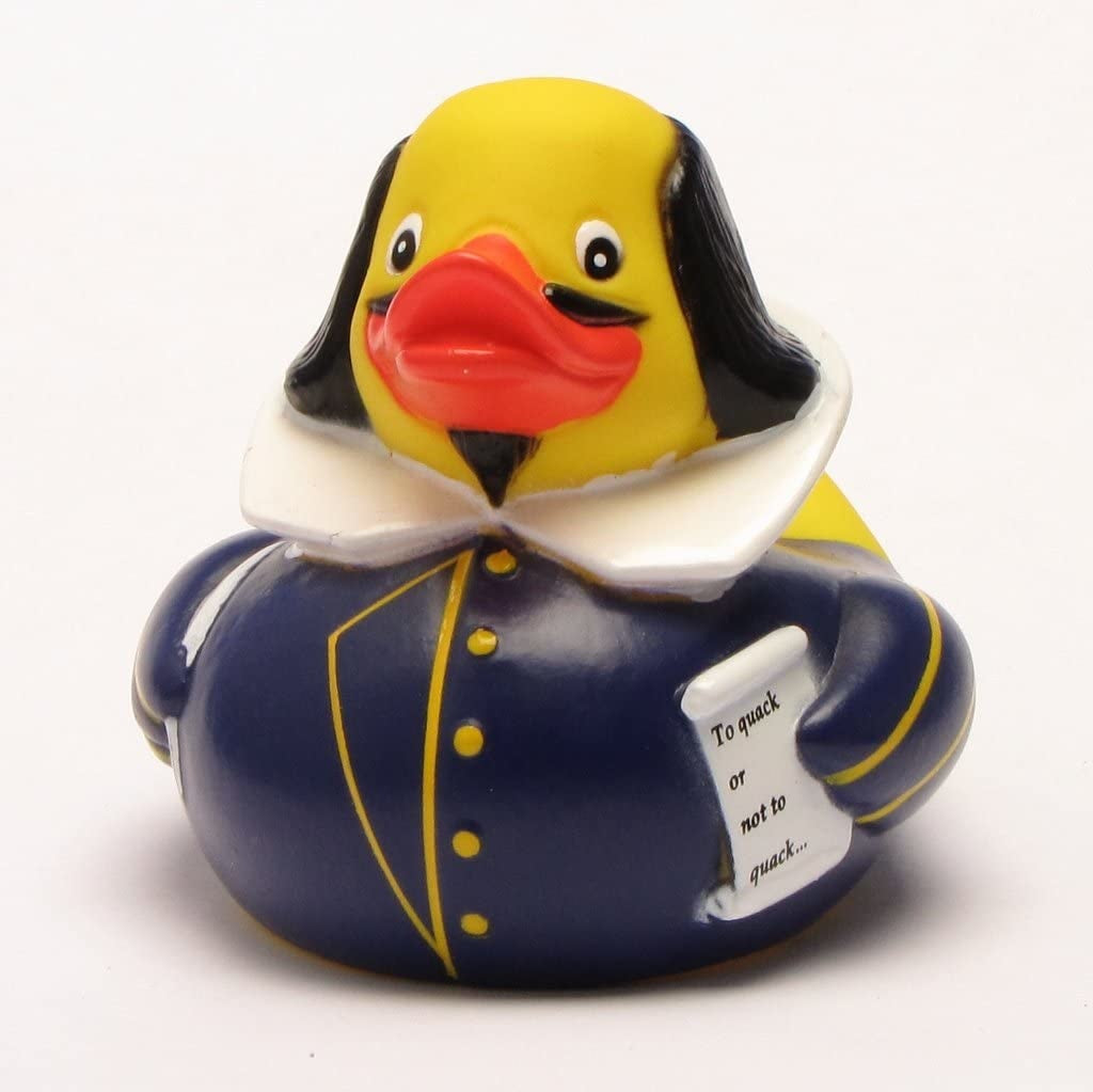 Shakespeare Rubber Duck