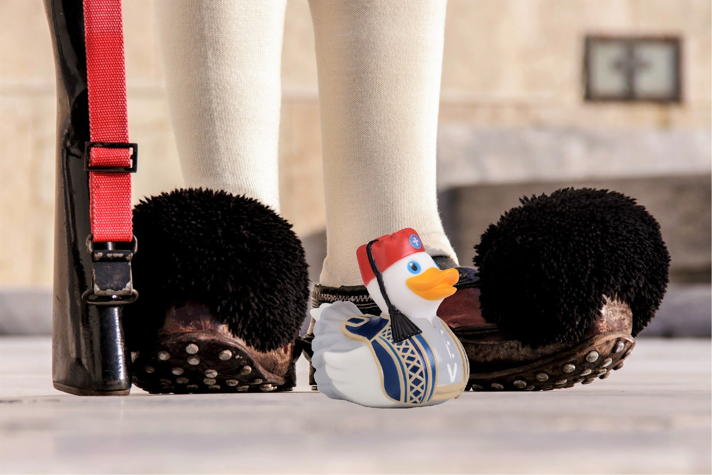 Greek Evzone Rubber Duck