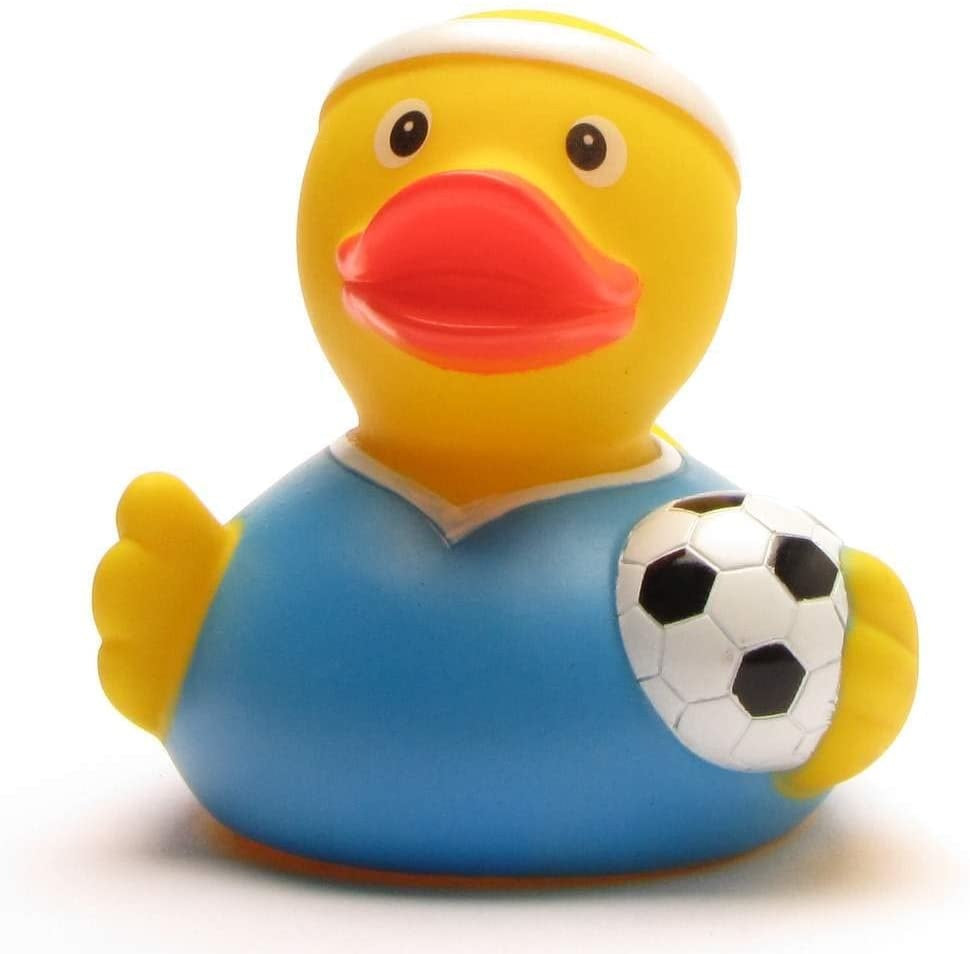 Soccer Player Rubber Duck