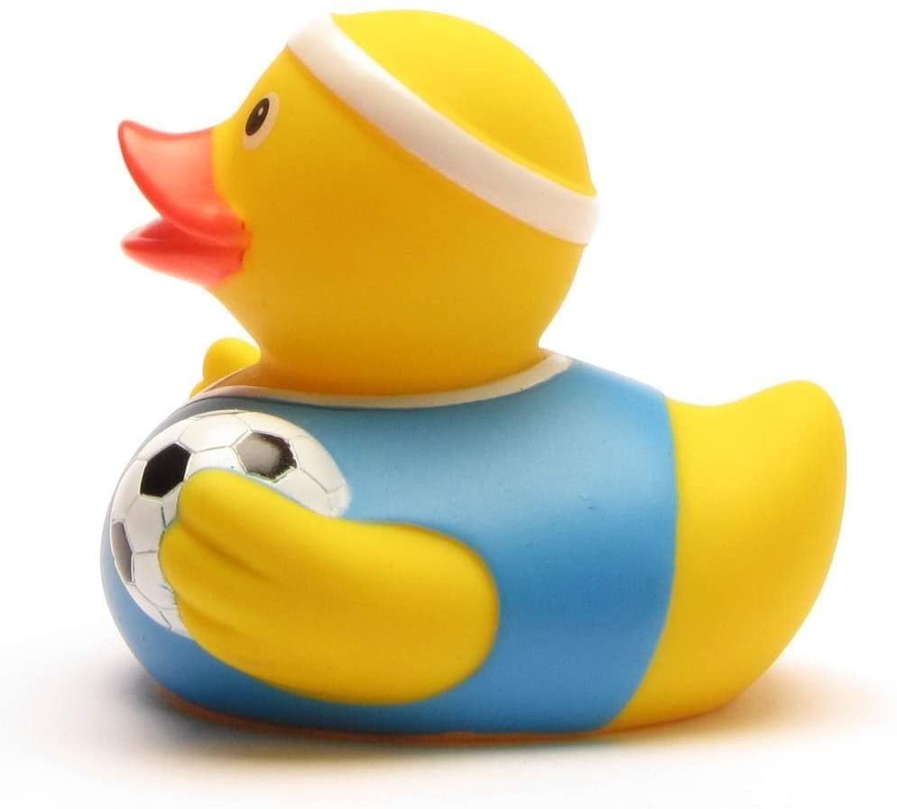 Soccer Player Rubber Duck