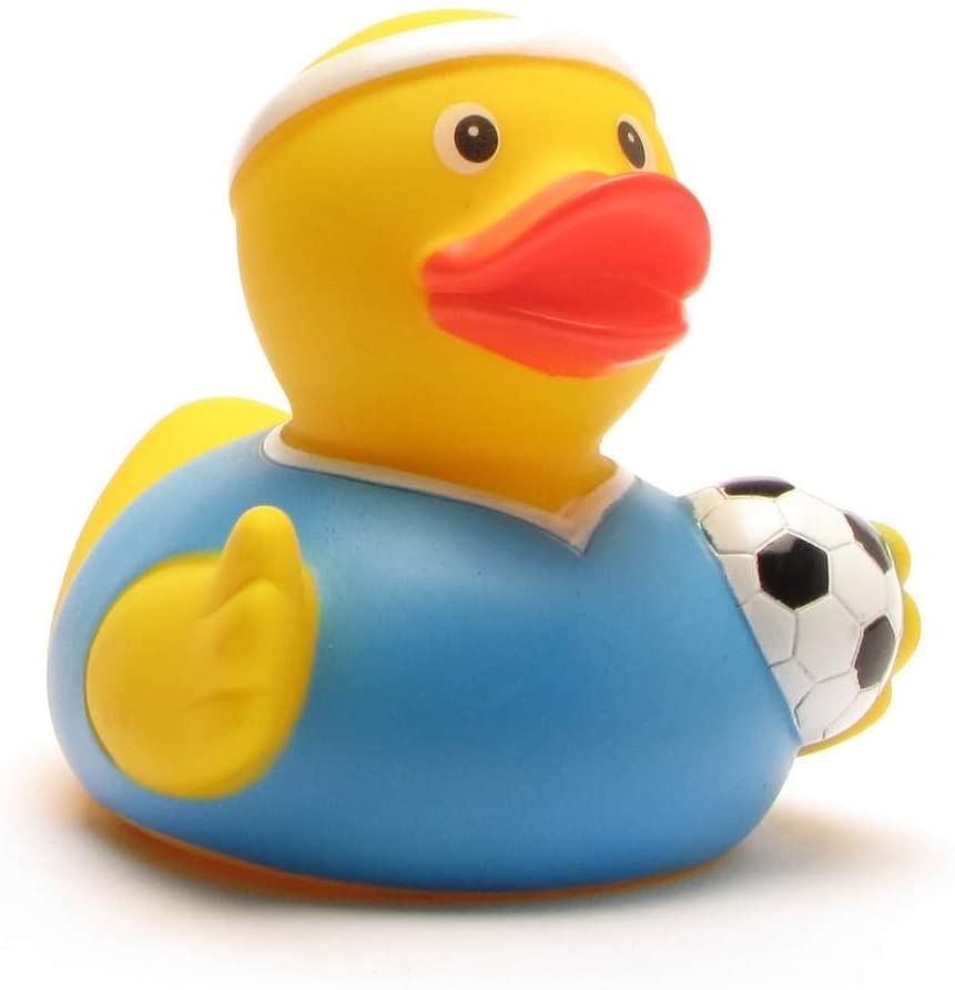 Soccer Player Rubber Duck