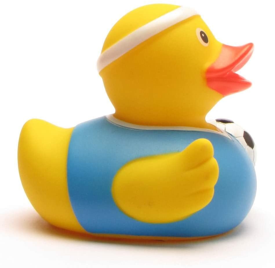 Soccer Player Rubber Duck