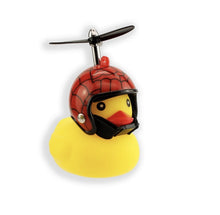 Bike Duck with Spidy Helmet