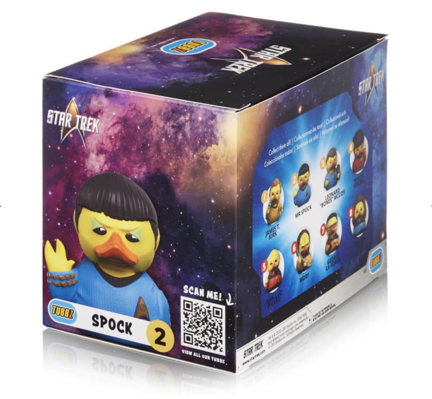 Star Trek Spock Rubber Duck - Boxed Edition