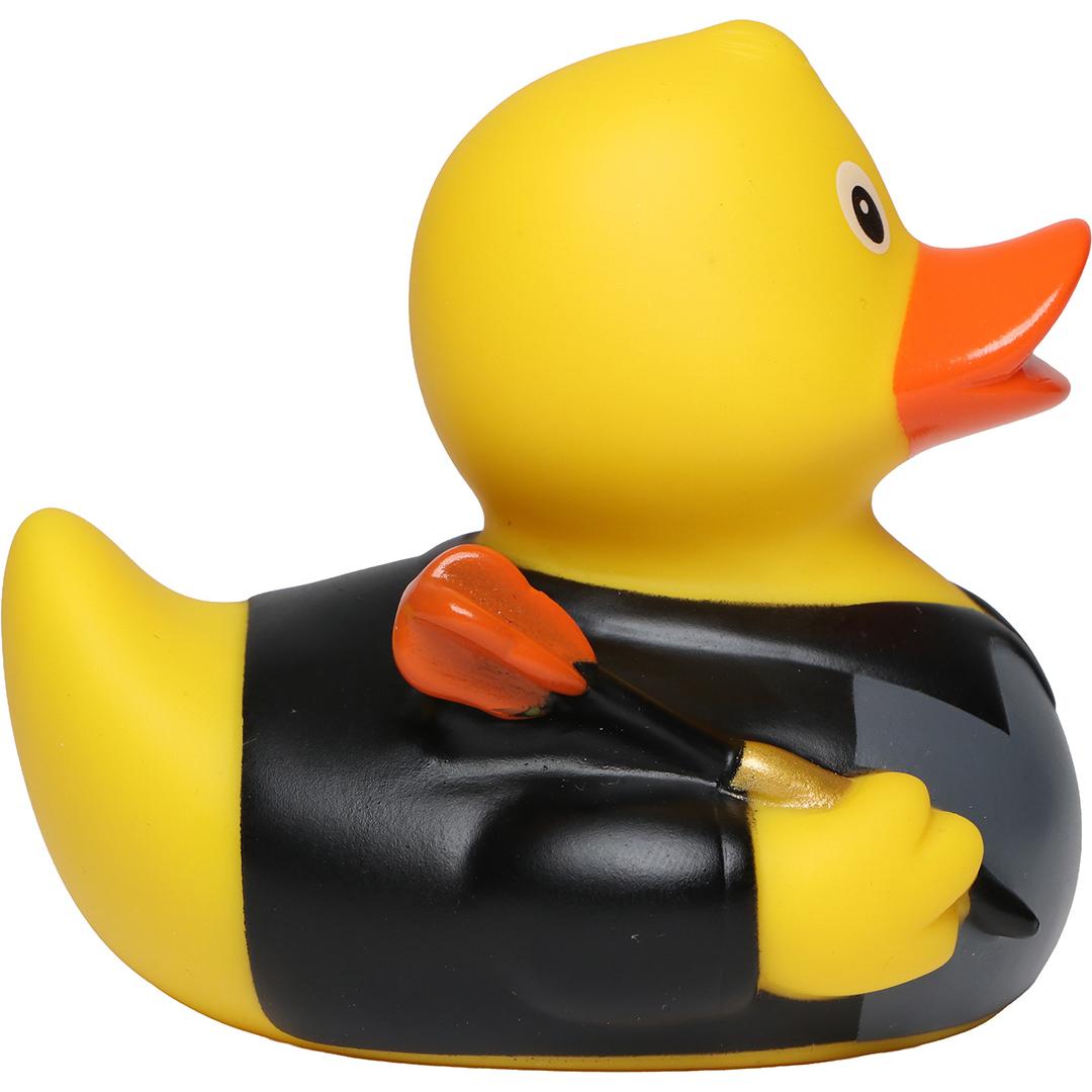 Canard Jouer des fléchettes 