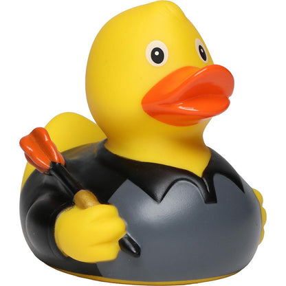 Canard Jouer des fléchettes 