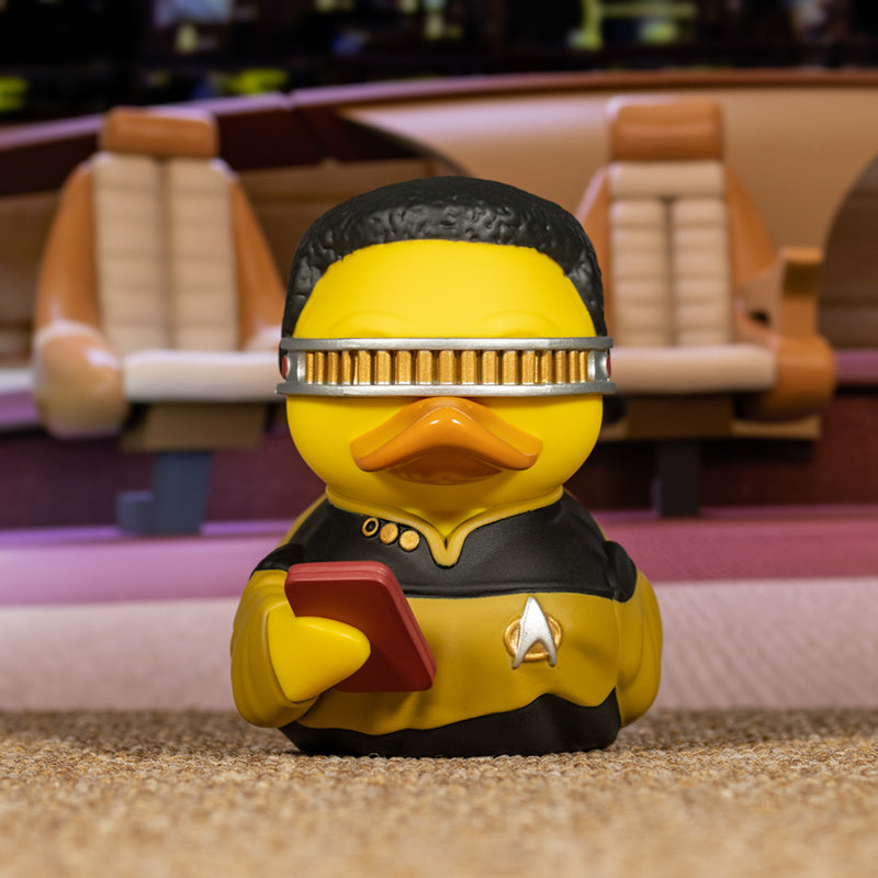 Star Trek Geordi La Forge Rubber Duck  - Boxed Edition