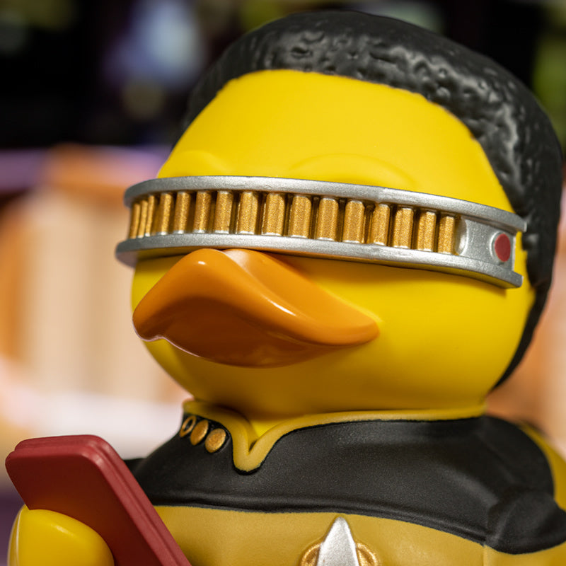 Star Trek Geordi La Forge Rubber Duck  - Boxed Edition