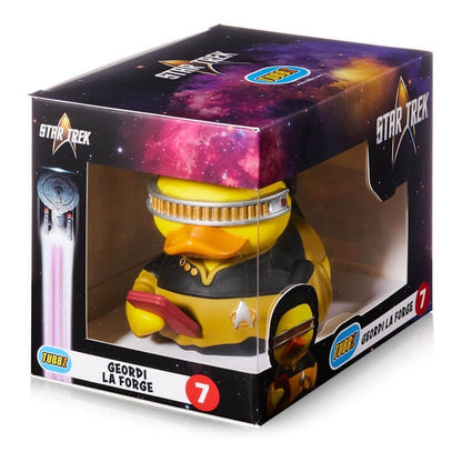 Star Trek Geordi La Forge Rubber Duck  - Boxed Edition