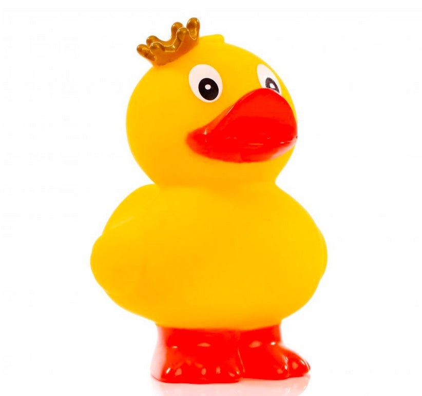 Standing Crown Rubber Duck