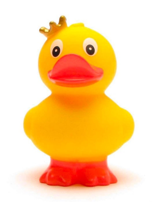 Standing Crown Rubber Duck