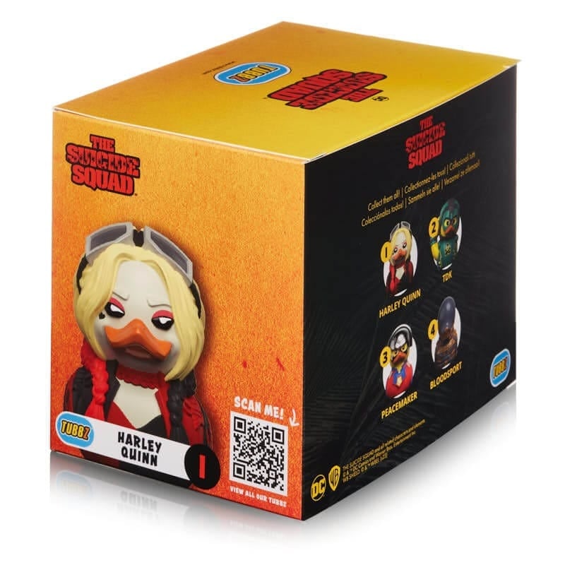 DC Comics Harley Quinn Suicide Squad Rubber Duck - Boxed Edition