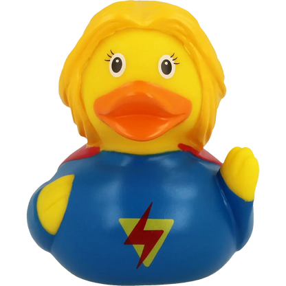 Supergirl Rubber Duck