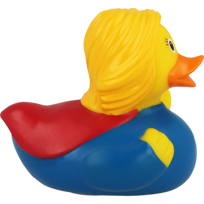 Supergirl Rubber Duck
