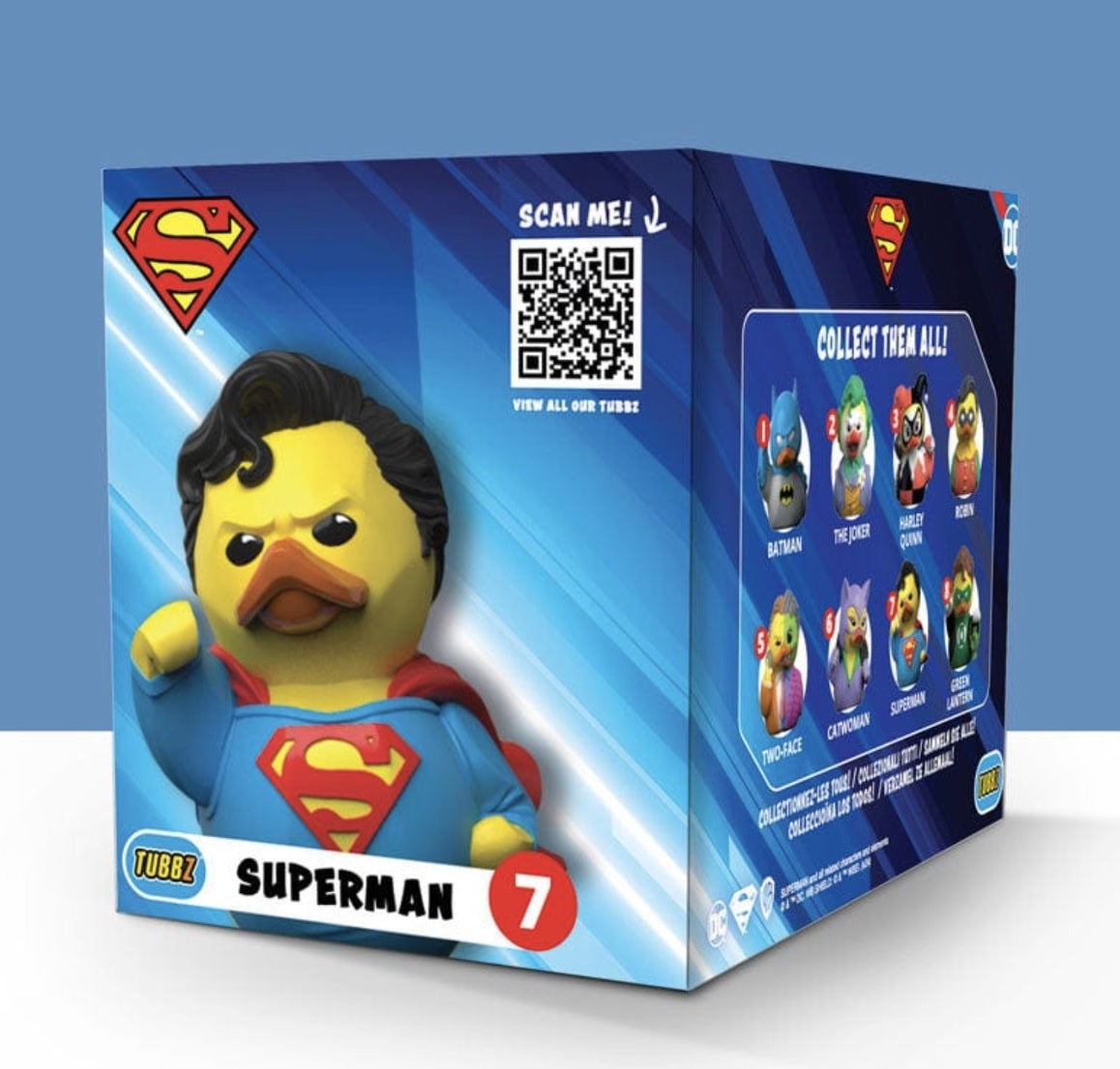 DC Comics Superman Rubber Duck - Boxed Edition