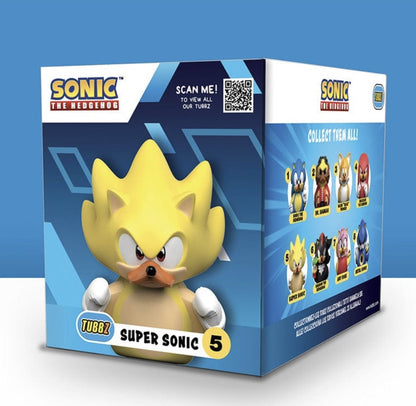 Sonic the Hedgehog - Super Sonic Rubber Duck - Boxed Edition