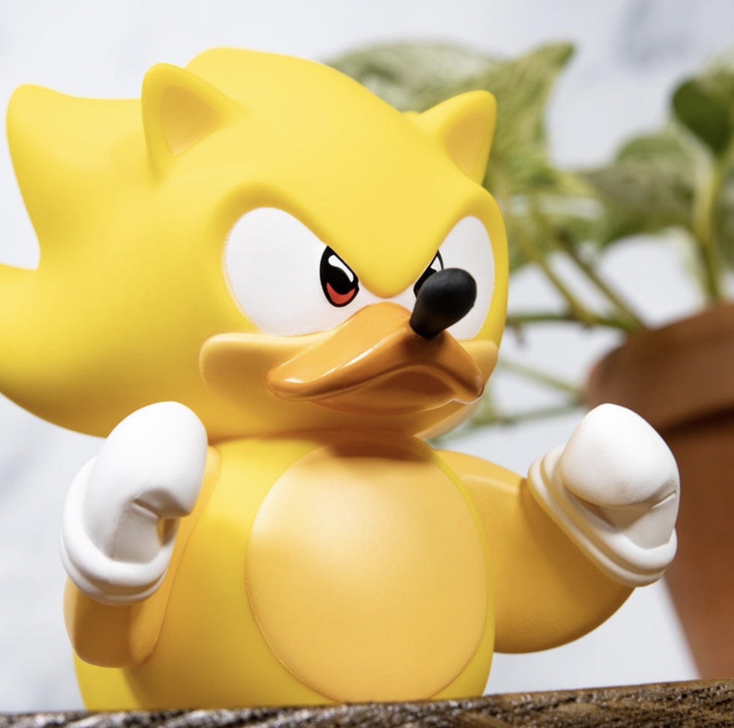 Sonic the Hedgehog - Super Sonic Rubber Duck - Boxed Edition